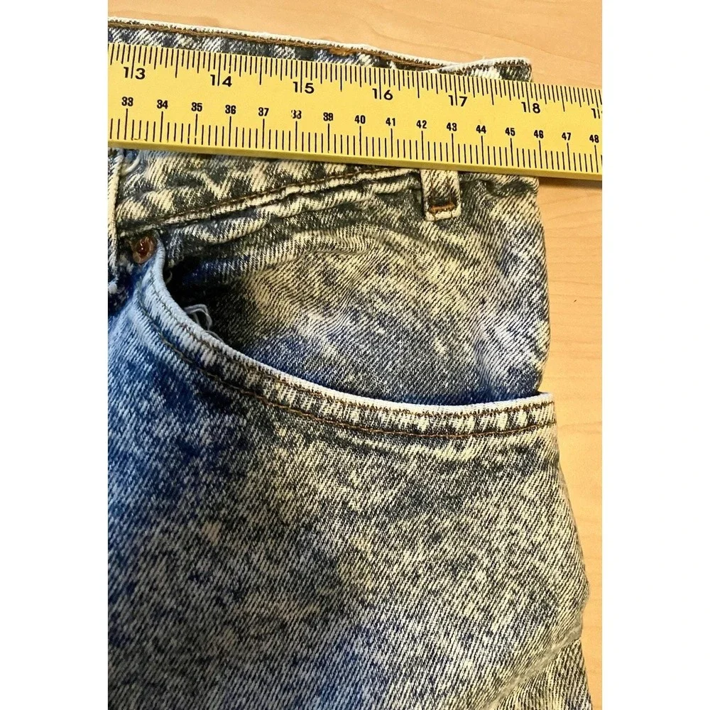 Vtg Mens Levis 550 Acid Wash Blue Jeans Denim W38 L30 TRUE 36 X 27.5